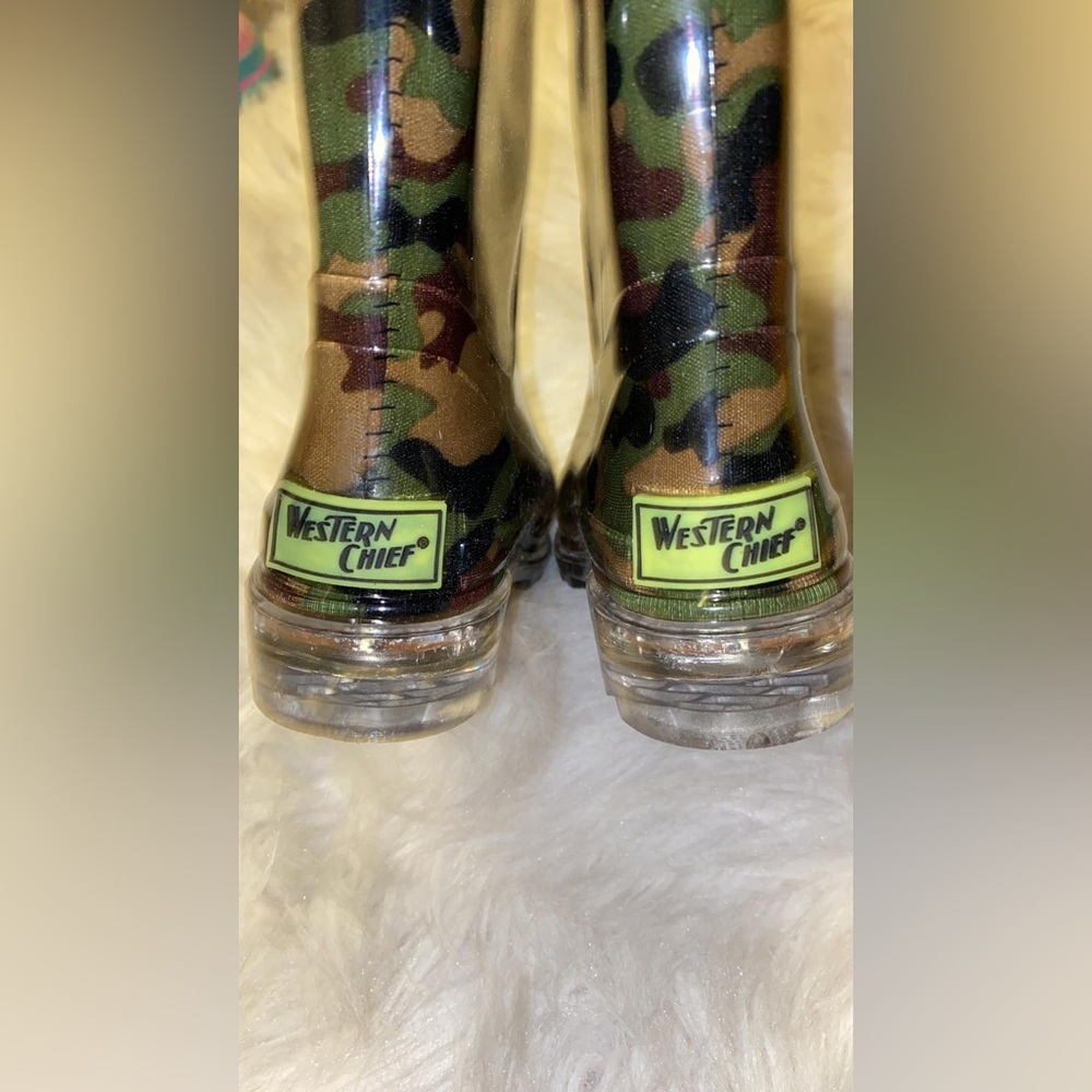 KIDS RAIN BOOT - CAMO - Picture 4 of 7